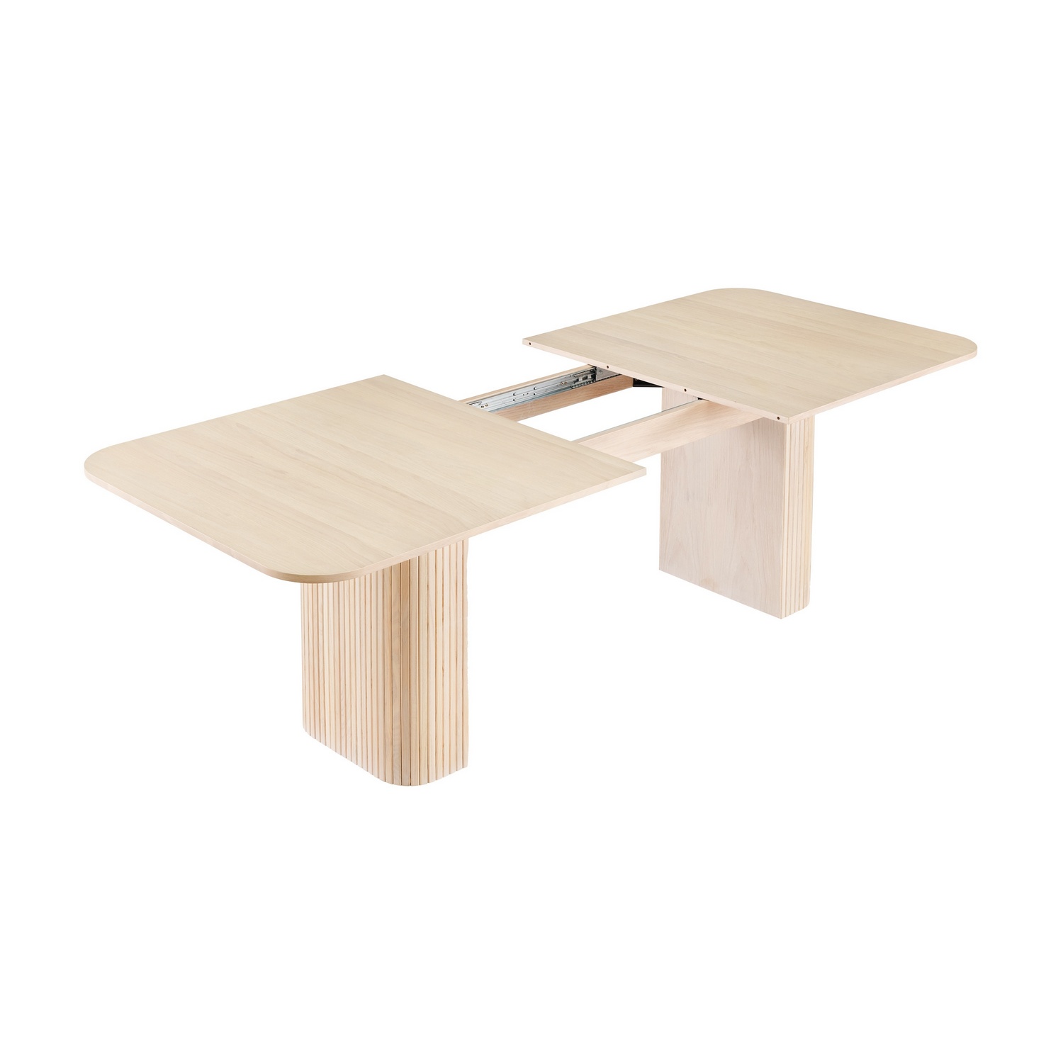 Matbord Bark Kopparbo Rektangulärt 200-260 cm Förlängningsbart