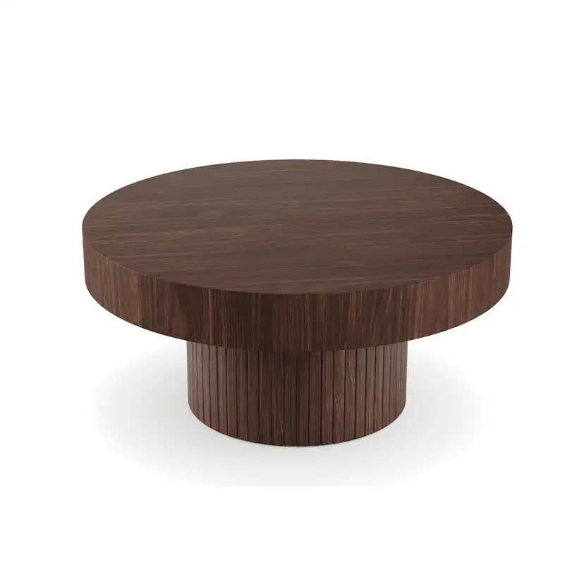 Soffbord Bark Kopparbo Runt 75cm