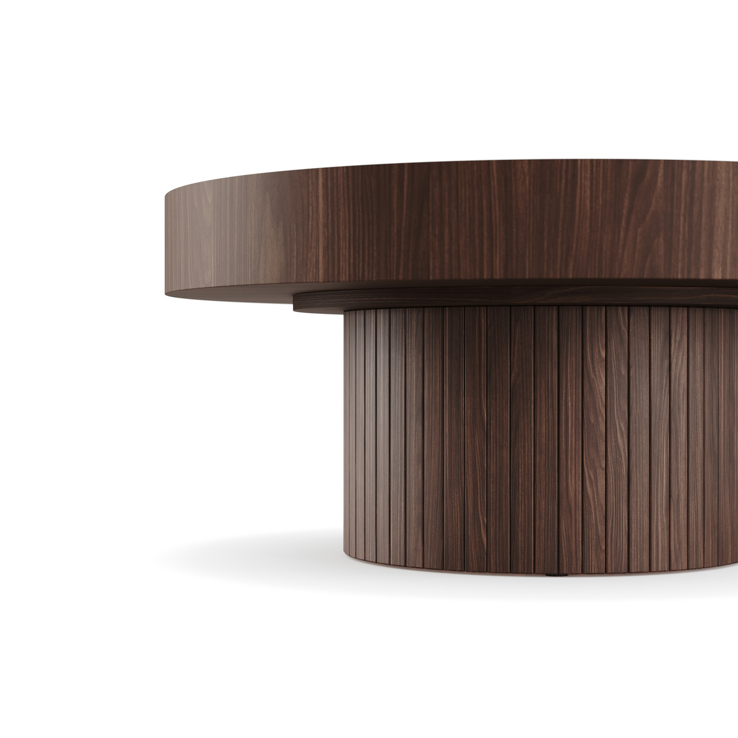Soffbord Bark Kopparbo Runt 75cm