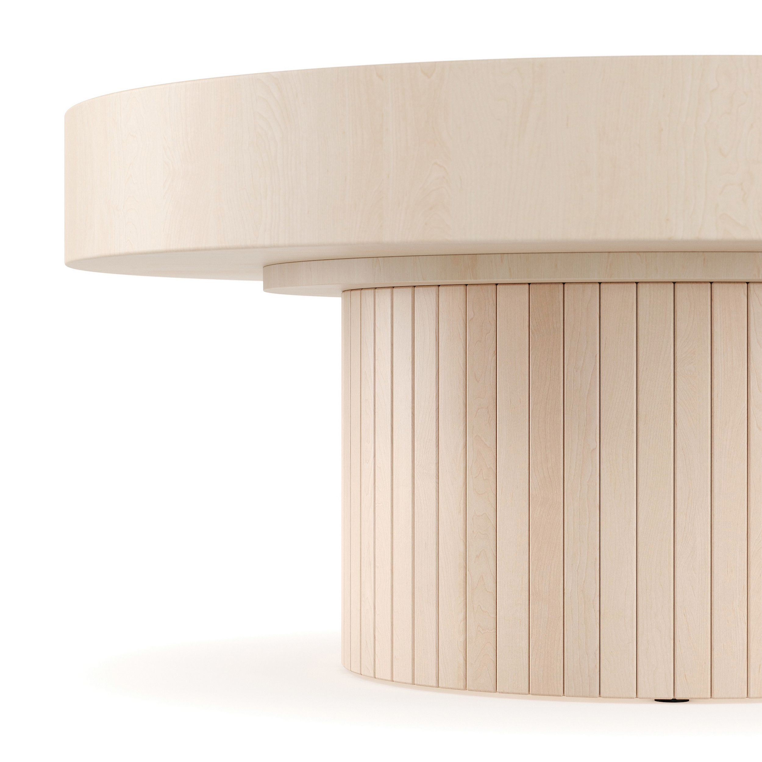 Soffbord Bark Kopparbo Runt 75cm