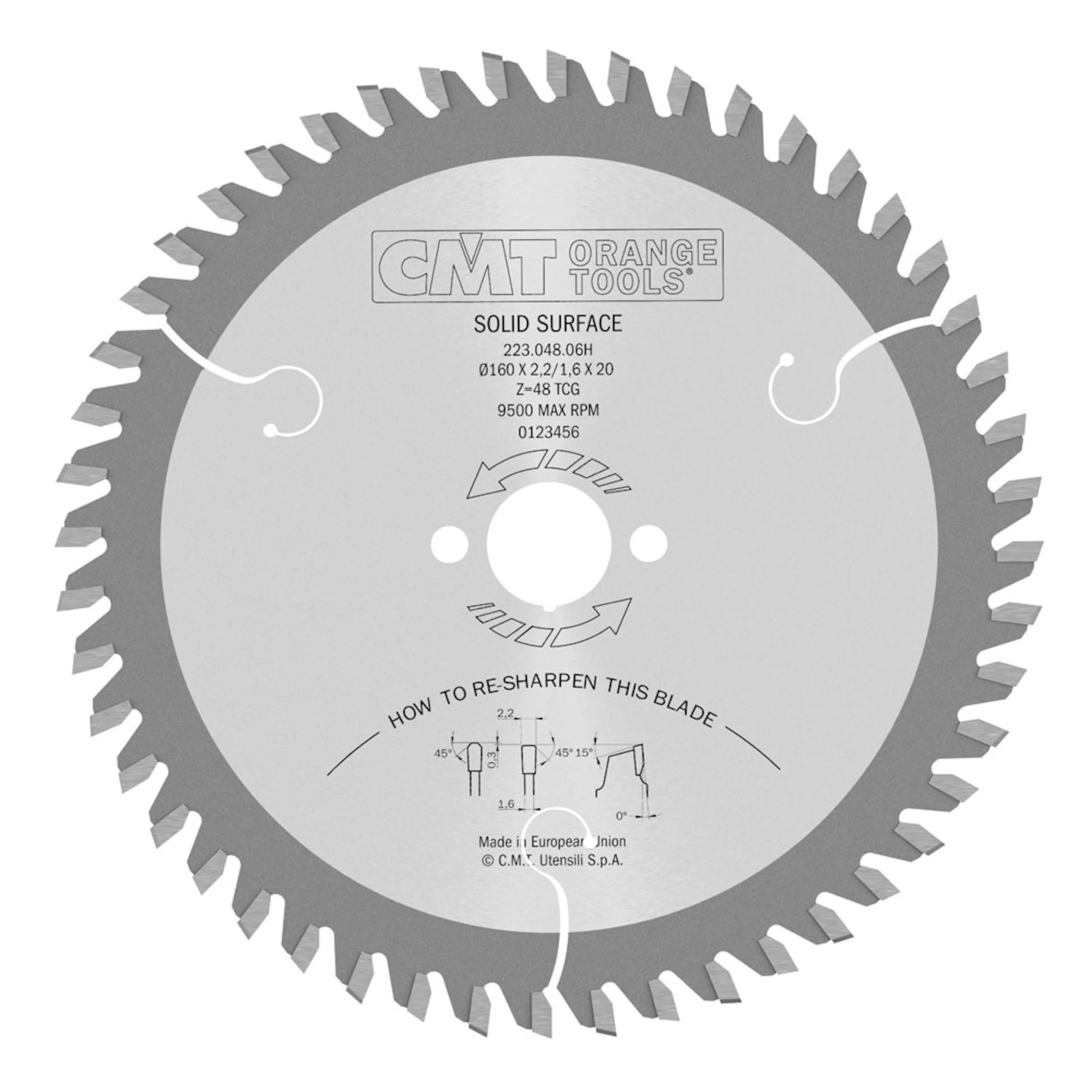 Sågklinga CMT Orange Tools TF