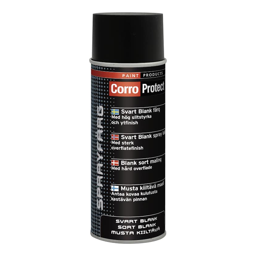 Täckfärg CorroProtect Färg Blank Svart