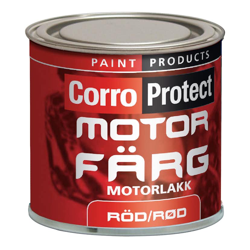 Motorfärg CorroProtect Röd