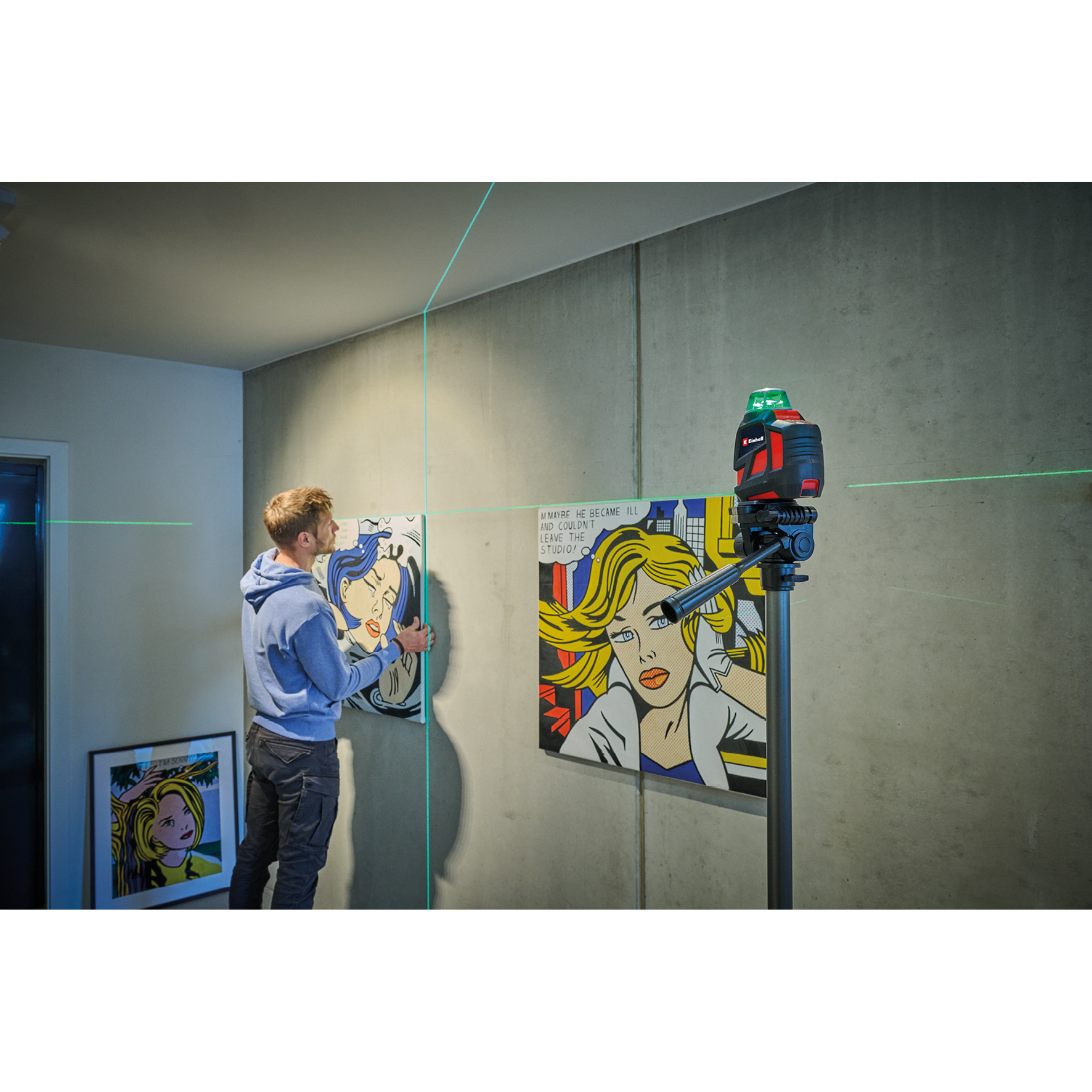 Korslasermätare Einhell TE-LL 360 G