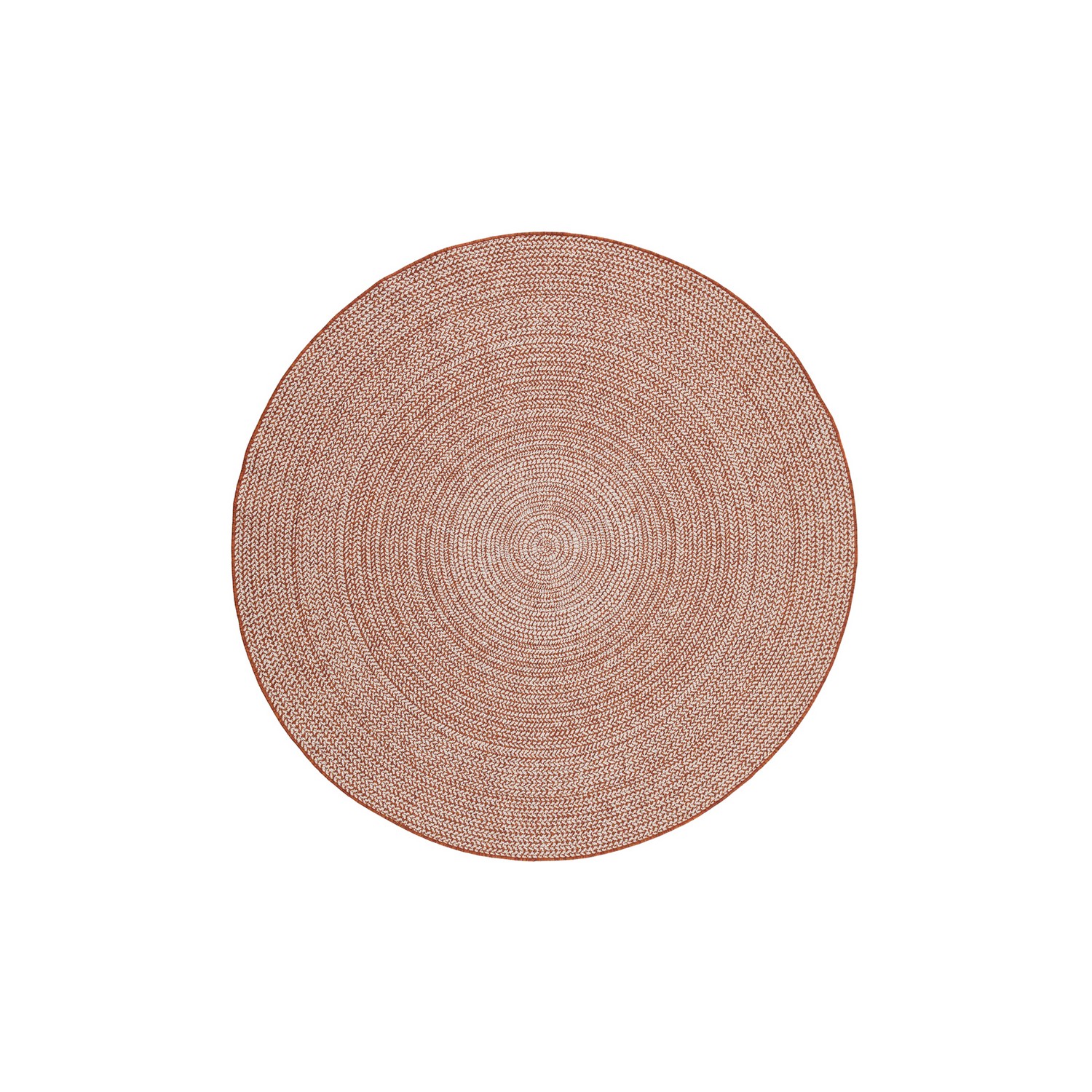 Utomhusmatta KM Carpets Havanna Melerad Brun, D: 200 cm