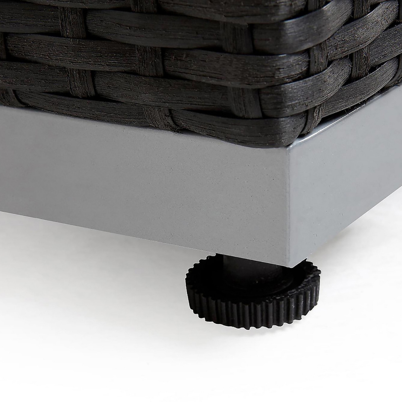 Utefåtöljer Comfort Garden Wisconsin Premium Utefåtölj – Loungefåtölj för Uterum och Altan i Konstrotting