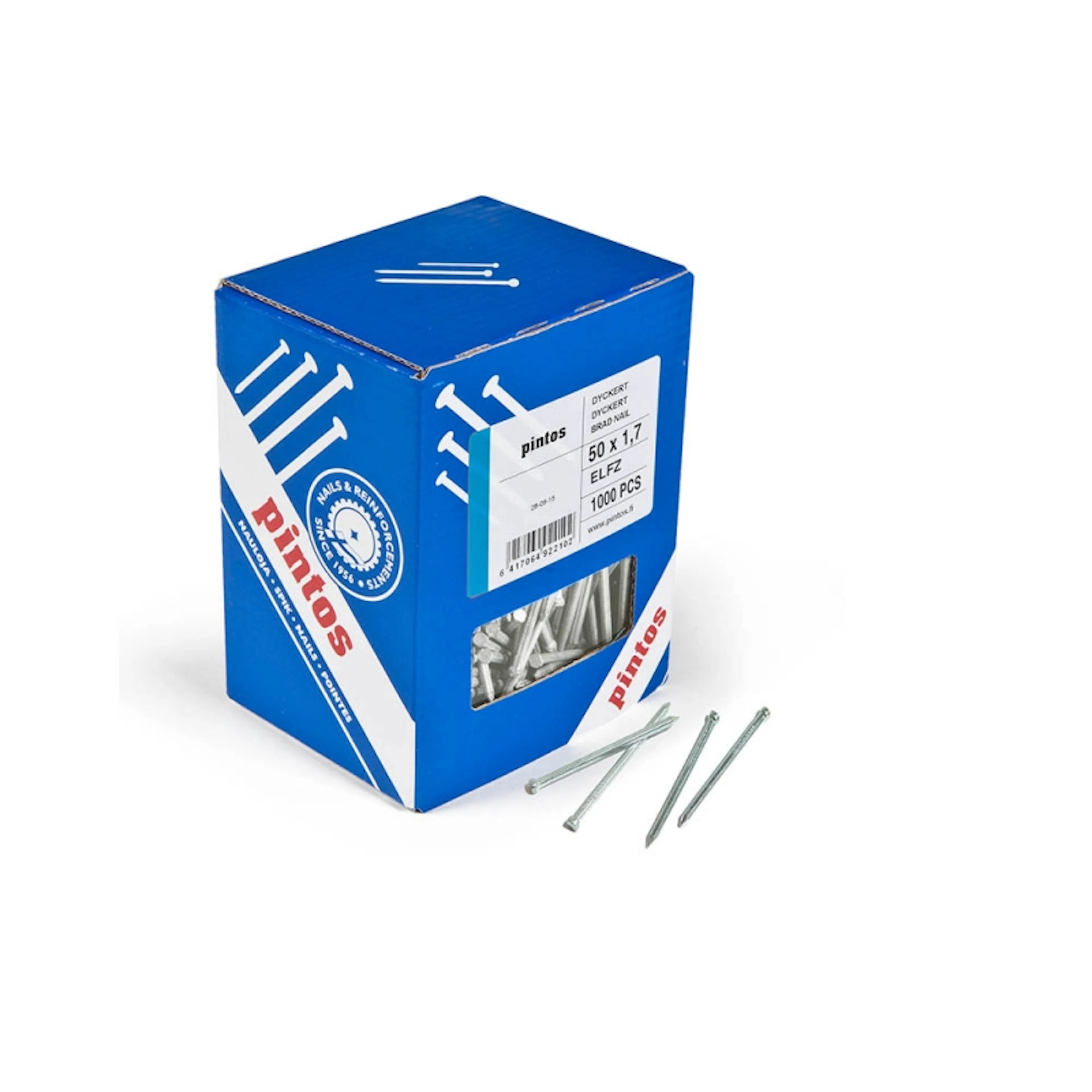 Dyckertspik Pintos 50x2,0 Elförzinkad 1000 st