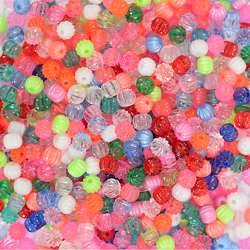 Plastpärlor ABA Skol Melon 200 G