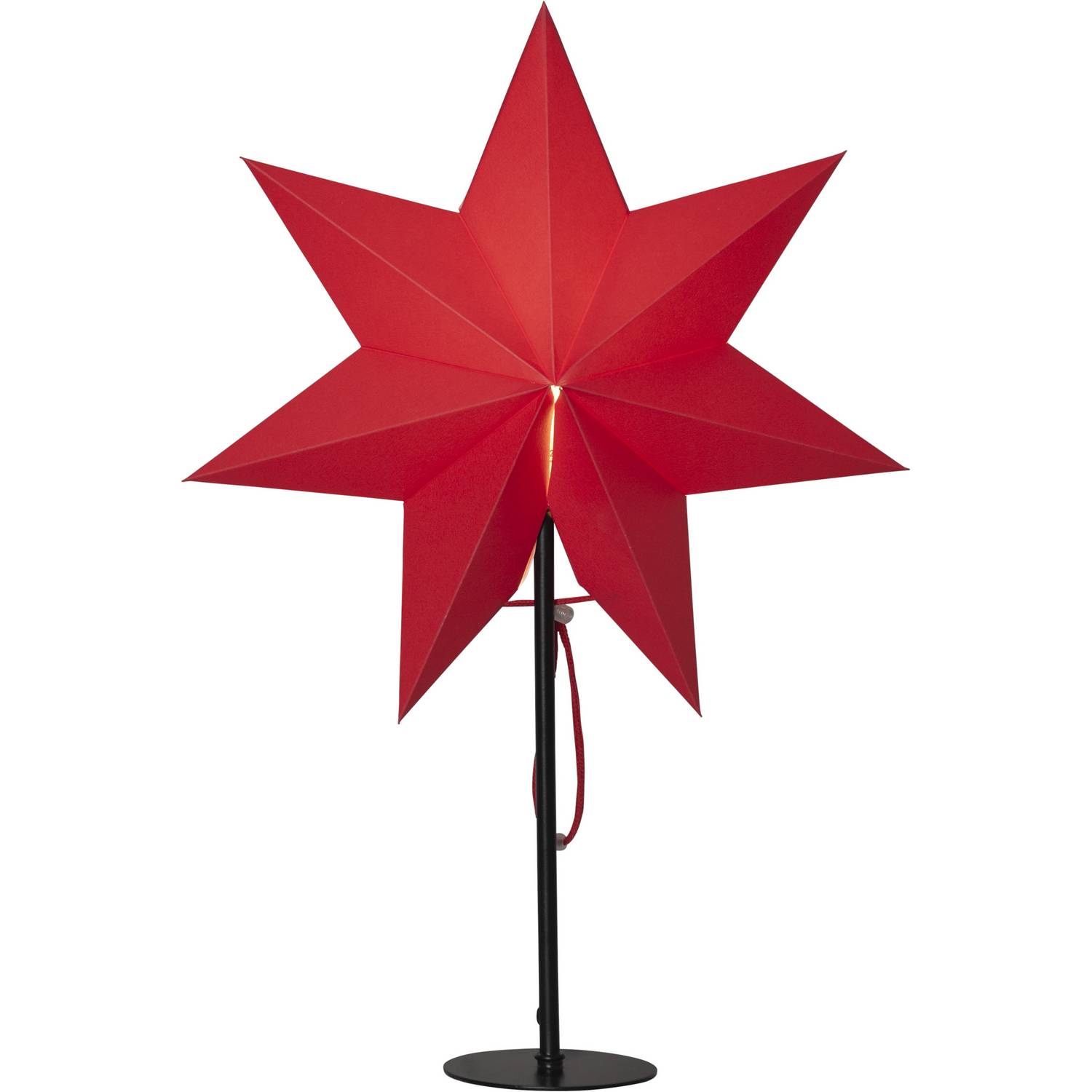 Adventsstjärna på Fot Star Trading Mixa