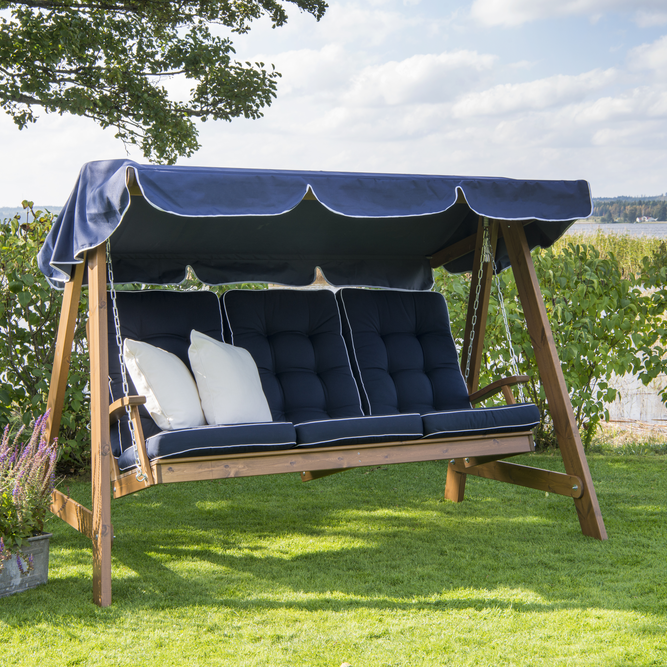 Hammockset Hillerstorp Dalom med Tak och Dyna Utomhus