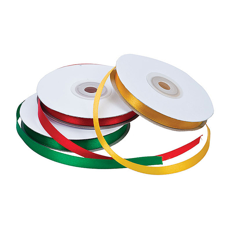 Satinband ABA Skol 10 mm x 30 m Grönt