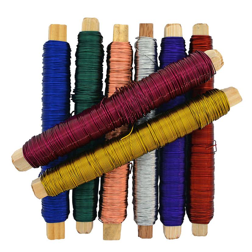 Metalltråd ABA Skol 50 M x5 mm 8 Färger