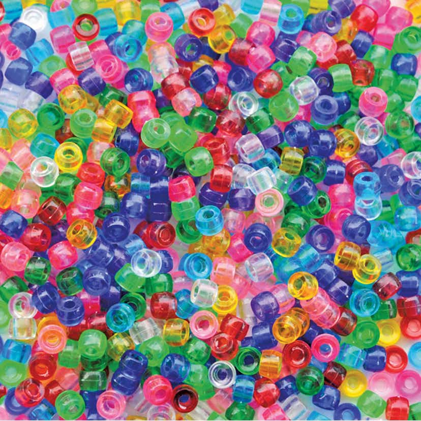 Kongopärlor ABA Skol Transparenta 1 0 st