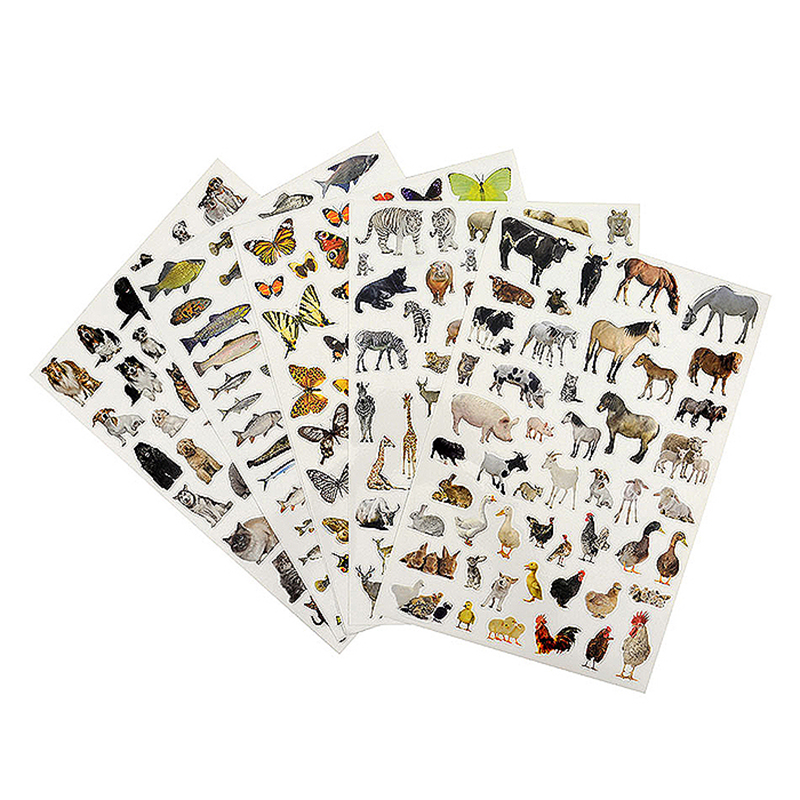 Stickers ABA Skol Djur 300 Olika