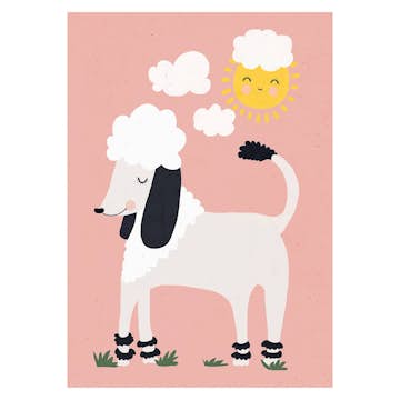 Poster Pelcasa Happy Poodle