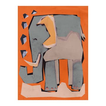 Poster Pelcasa Happy Elephant