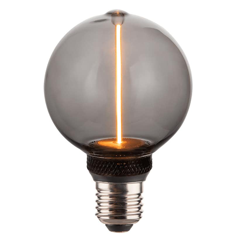 Ljuskälla PR Home LED G80 E27 Svart