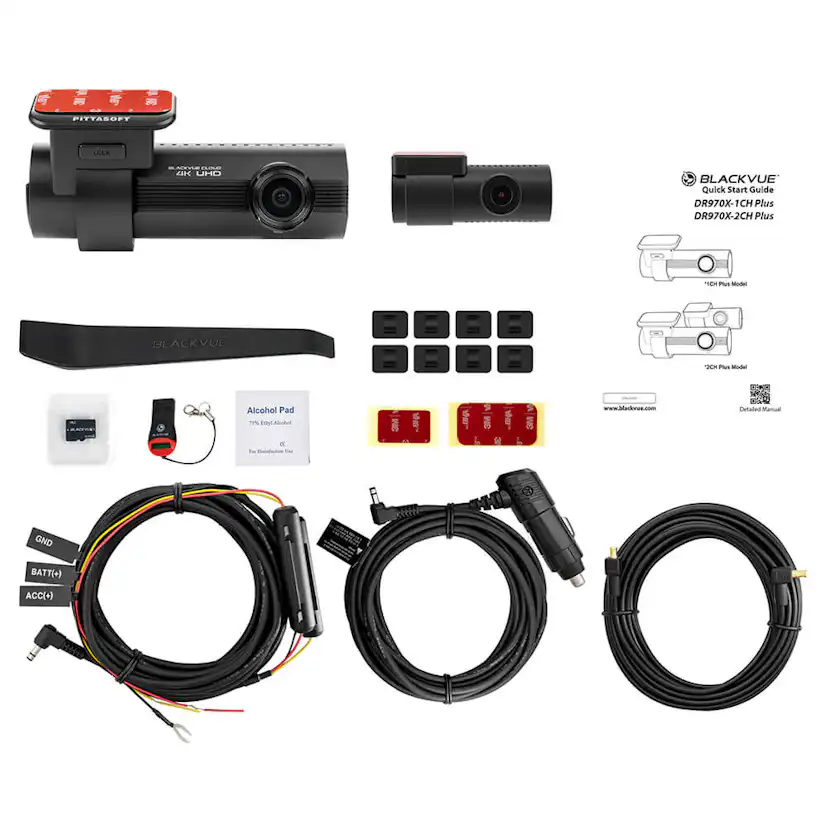 Bilkamera BLACKVUE DR970X 2 CH Plus 64GB
