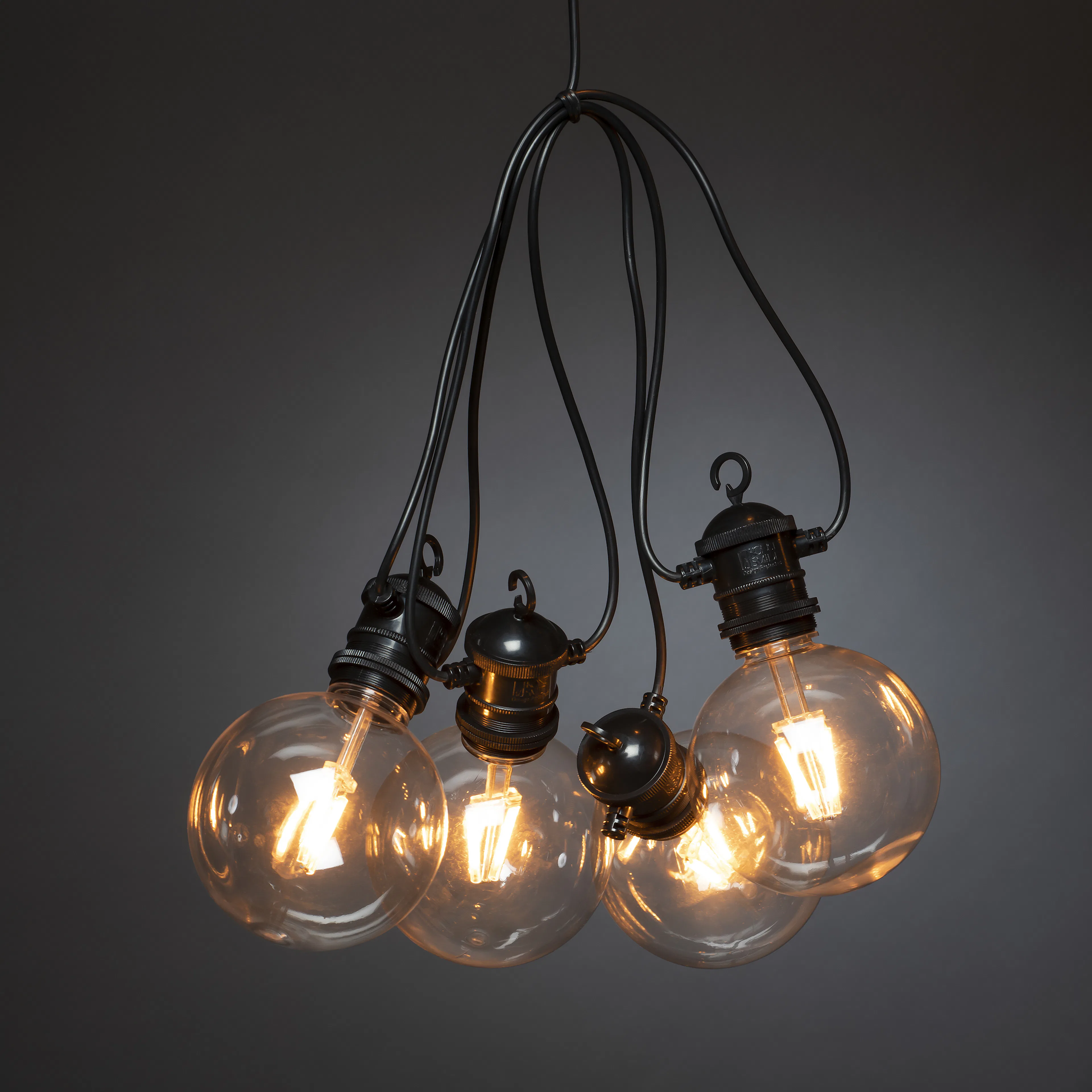 Ljusslinga Gnosjö Konstsmide E27 10L LED Utbytbar
