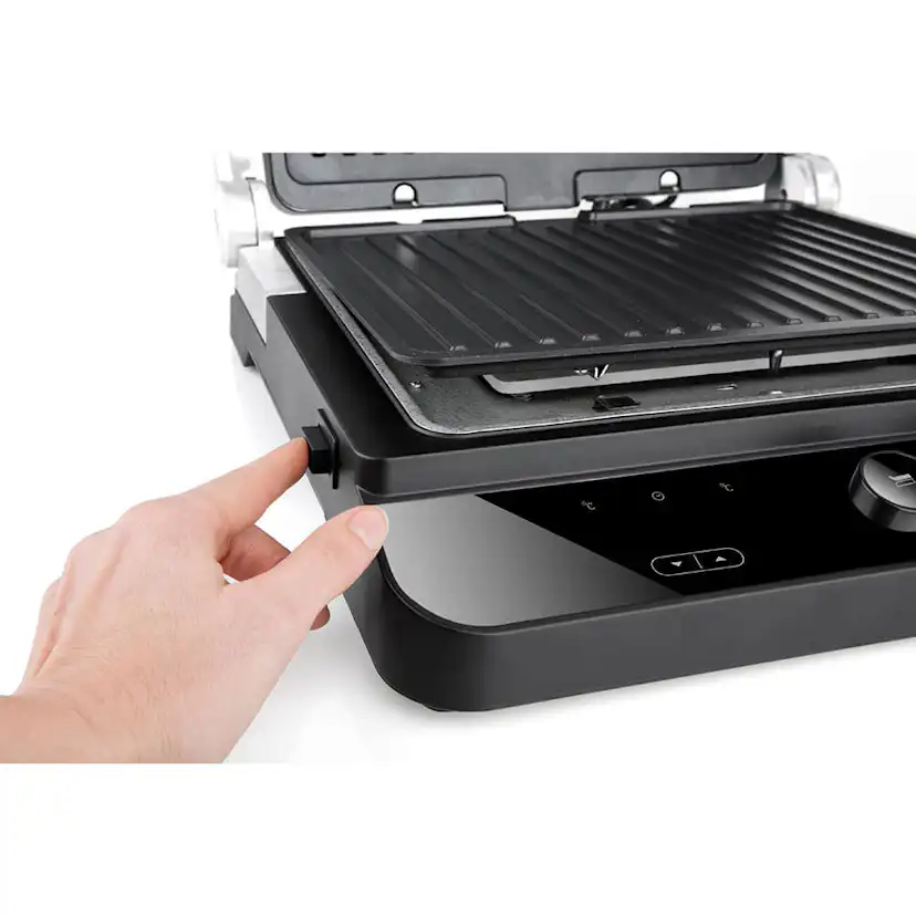 Bordsgrill BLACK+DECKER Temp Control Extra Plattor 2000W Borstat stål