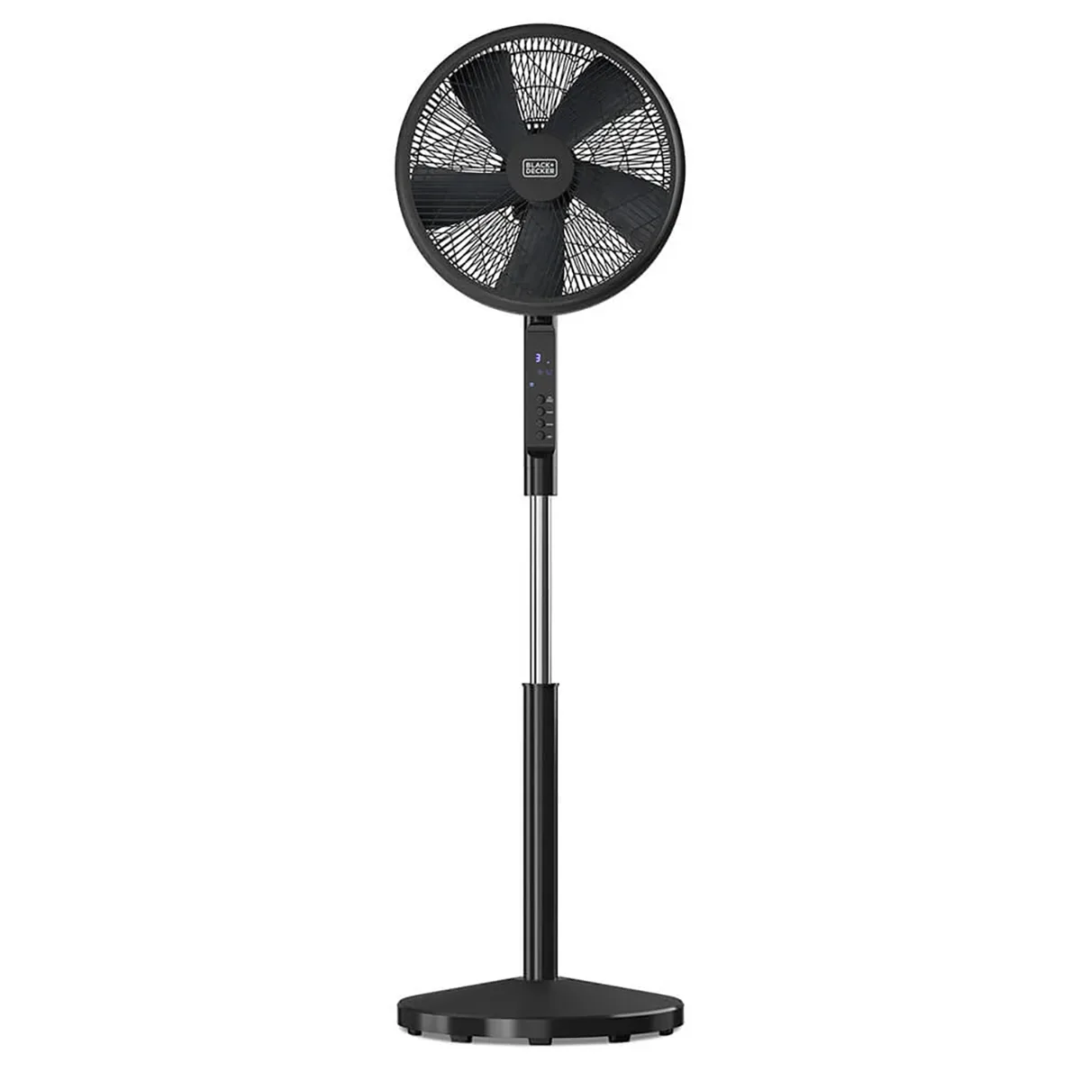 Golvfläkt BLACK+DECKER Justerbar 5 Blad 50W Svart