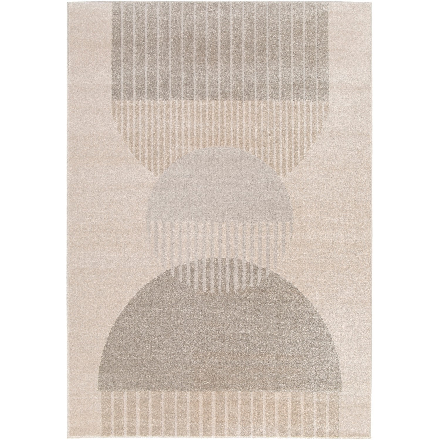 Friezematta KM Carpets Florence Dome Linne, 160x230 cm