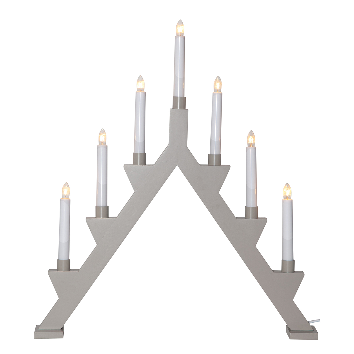 Ljusstake Star Trading  Zack 7-Armad Adventsljusstake
