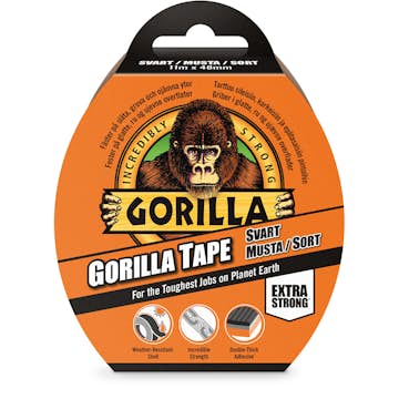 Tejp Gorilla Tape Svart 11mx48mm