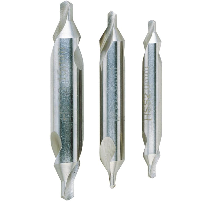 Centrerborrsats Proxxon HSS stål