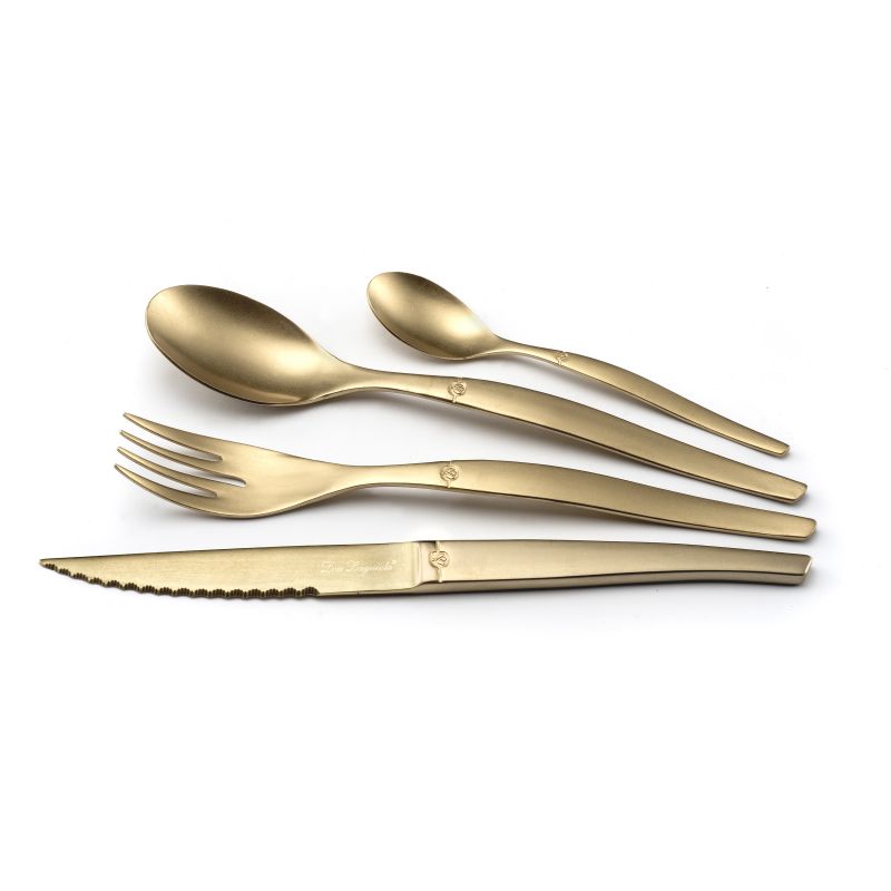 Bestickset Lou Laguiole Jet 16 Delar