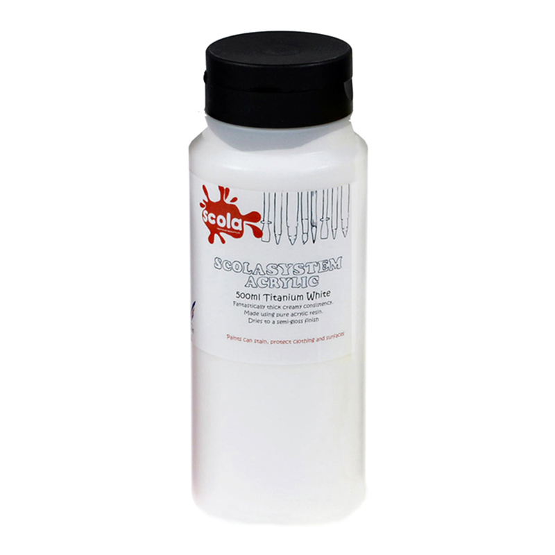 Akrylfärg ABA Skol Scola 500 ml