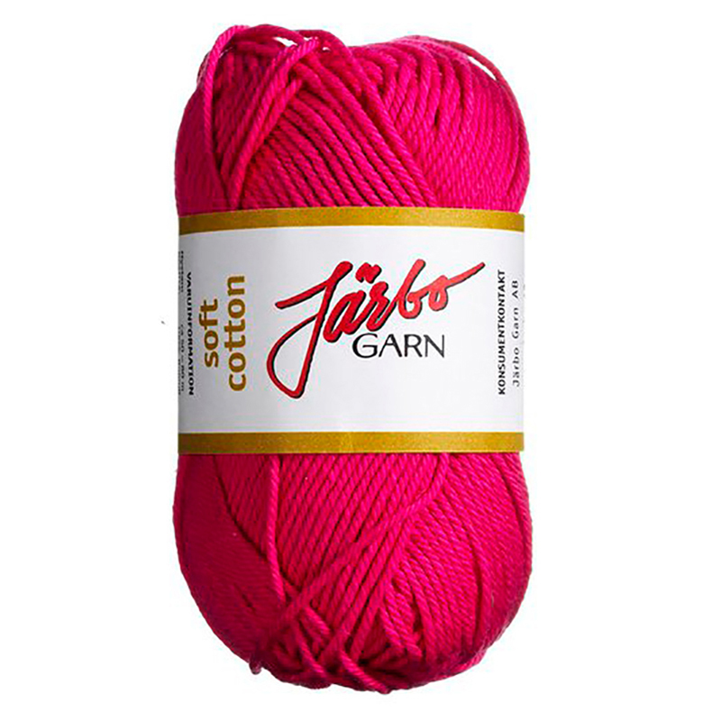 Garn ABA Skol Soft Cotton 50 g Cerise