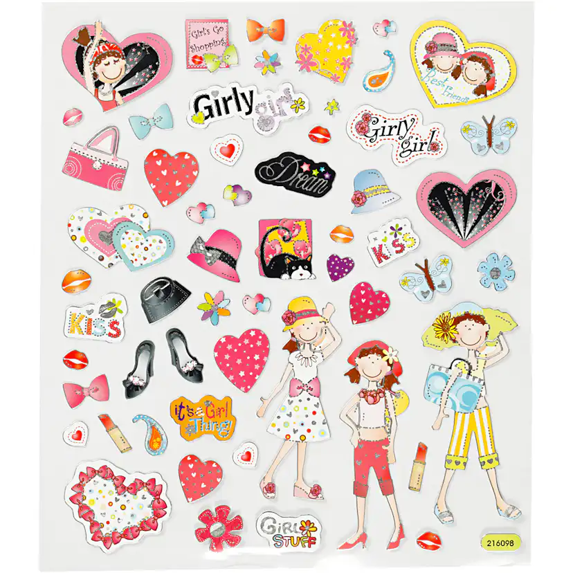 Stickers Creativ Company Flickor