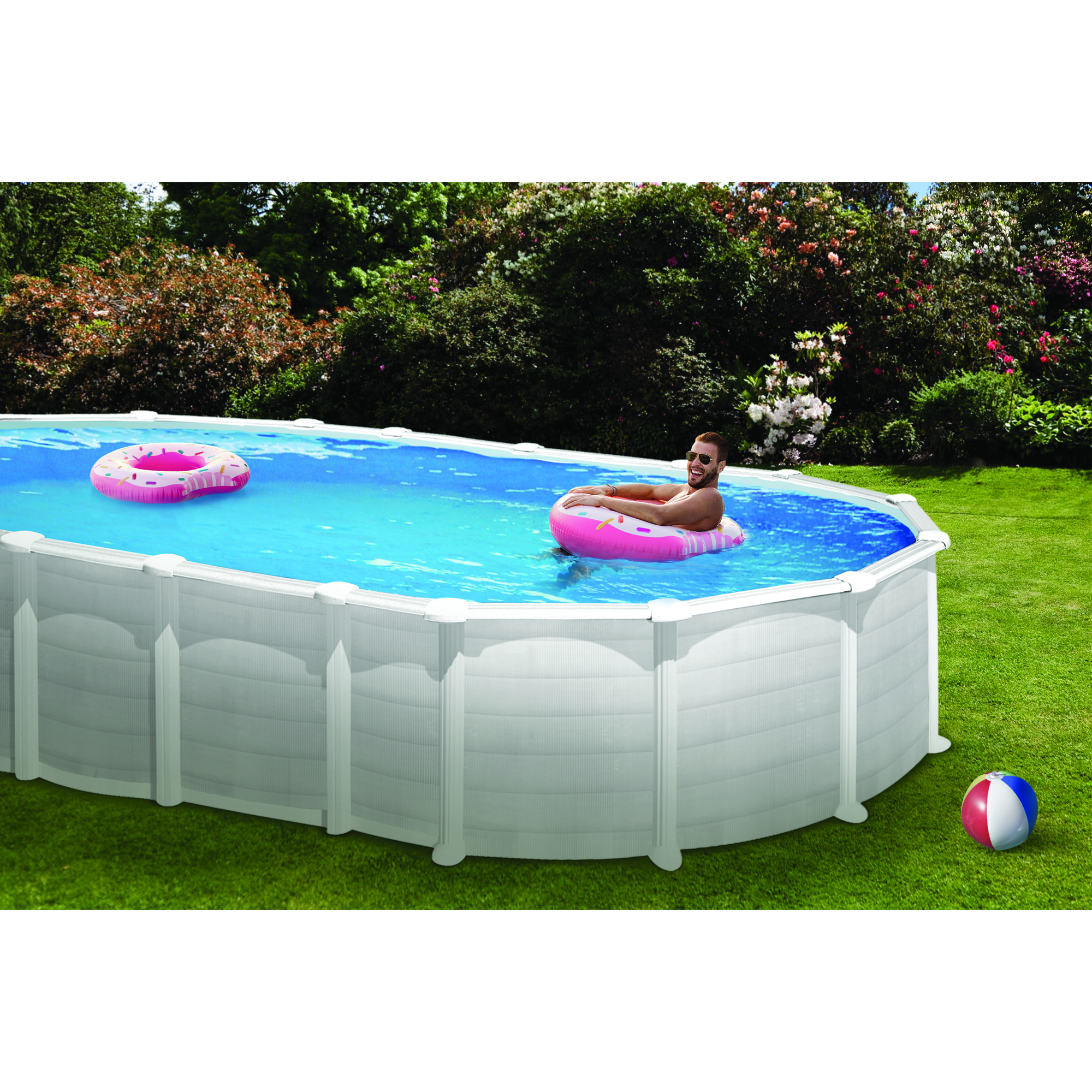 Poolpaket Swim & Fun Basic Pool Oval