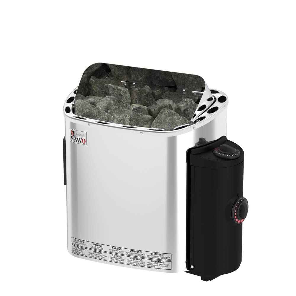 Elektriskt Bastuaggregat SAWO Rostfri Scandia 3P-1P