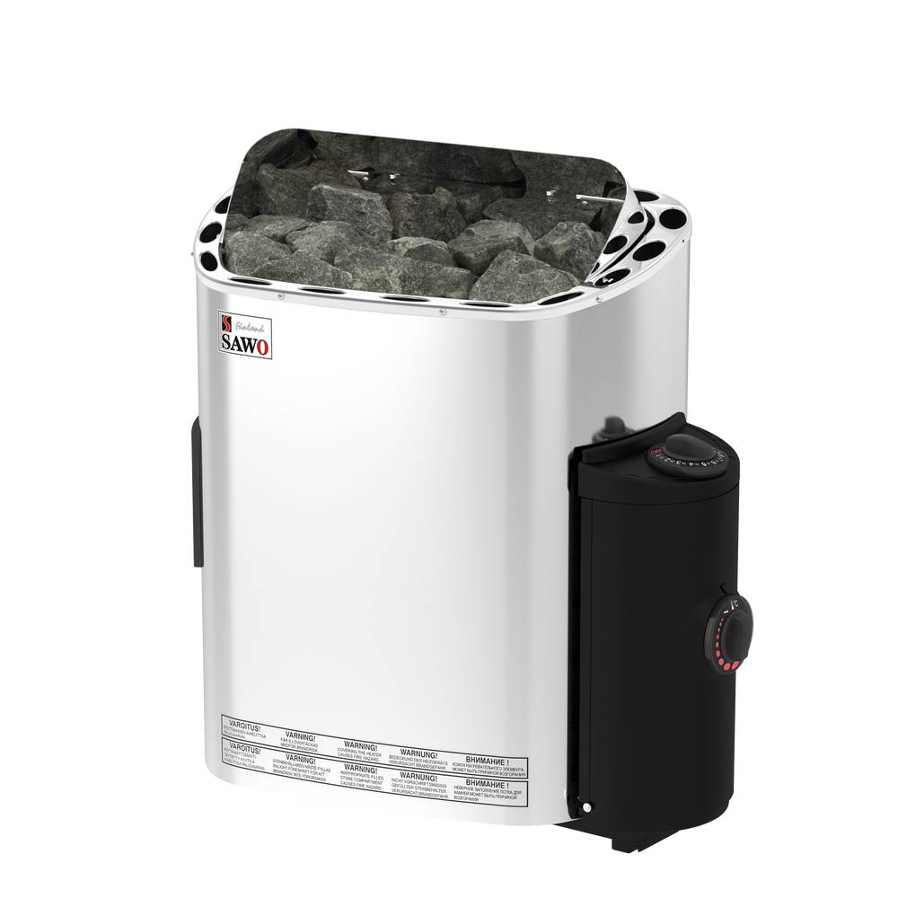 Elektriskt Bastuaggregat SAWO Rostfri Scandia 3P-1P