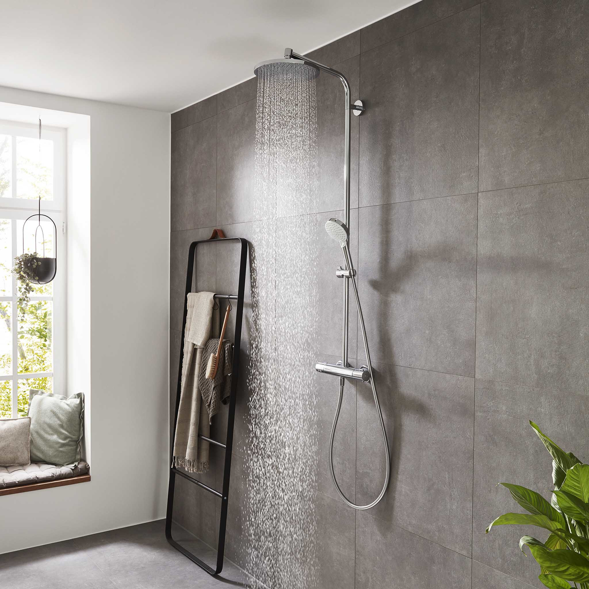 Takduschset Hansgrohe Crometta S 240 1jet Showerpipe