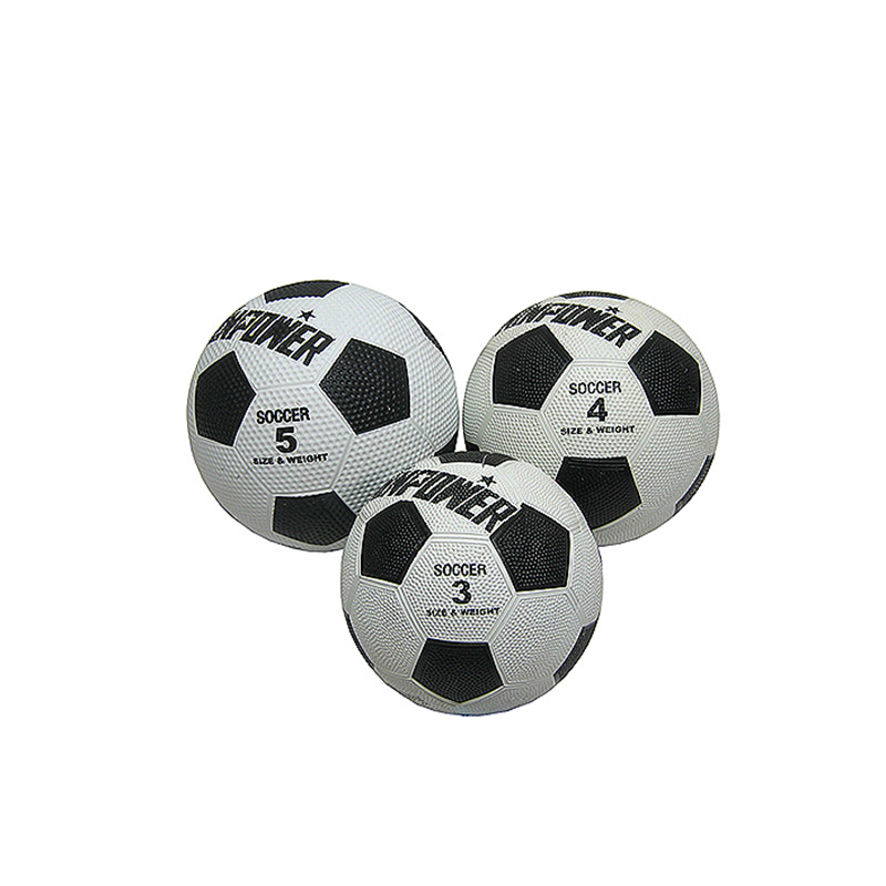 Gummifotboll ABA Skol Med struktur Nr 4