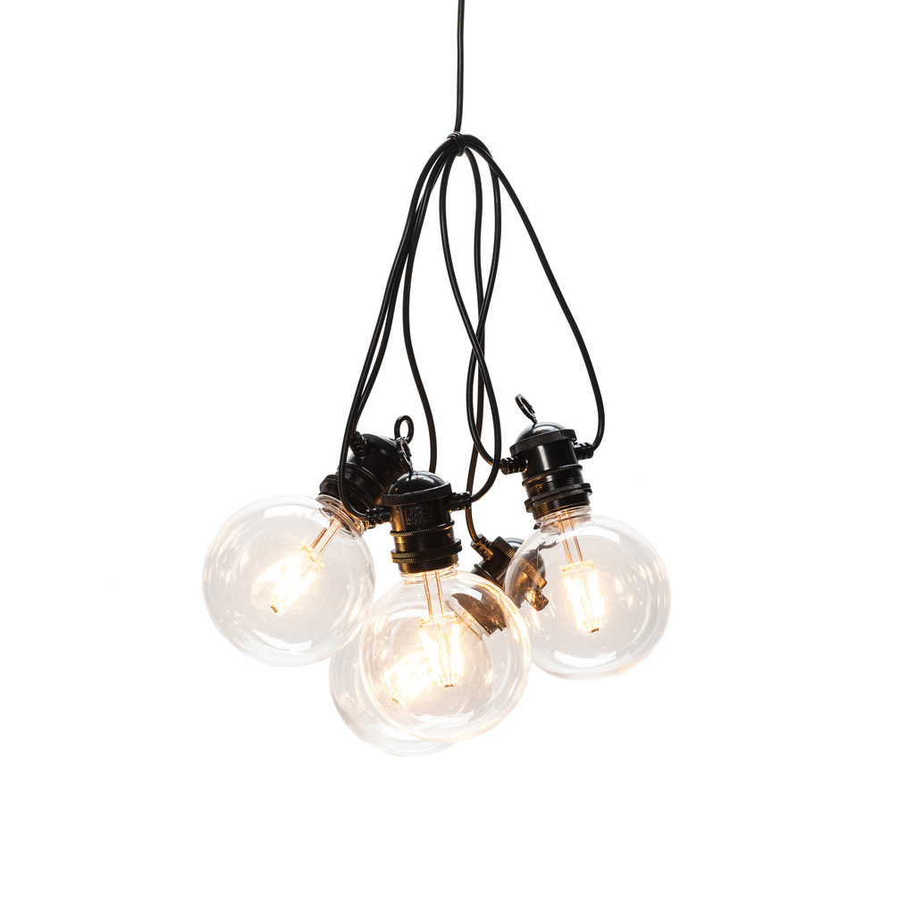 Ljusslinga Gnosjö Konstsmide Utbytbara LED-lampor E27 5st Amber Dimmer