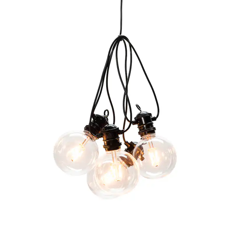 Ljusslinga Gnosjö Konstsmide Utbytbara LED-lampor E27 5st Amber Dimmer