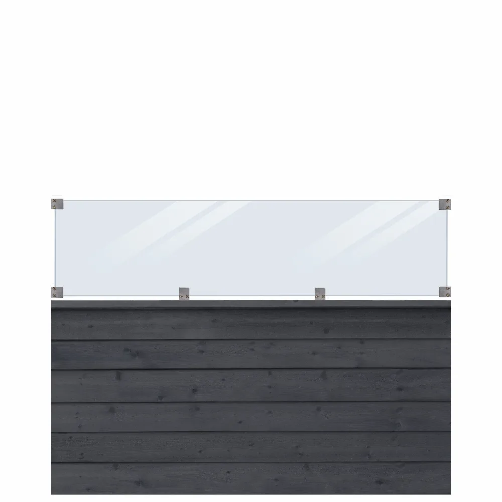 Profilstaket PLUS Klink Med Glas 174 x 125 cm