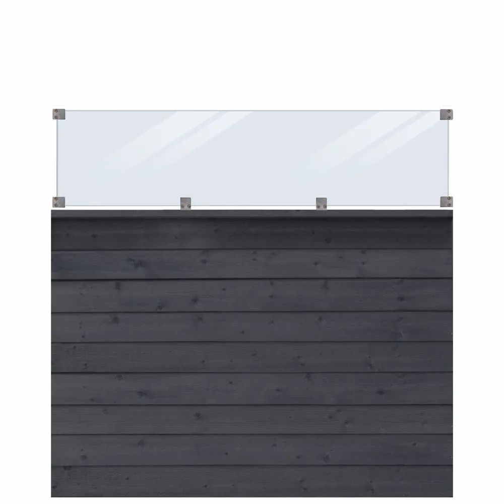 Profilstaket PLUS Klink Med Glas 174 x 163 cm