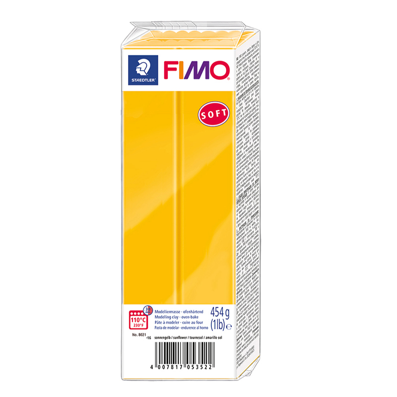 Modellera Fimo Soft 454 g Gul