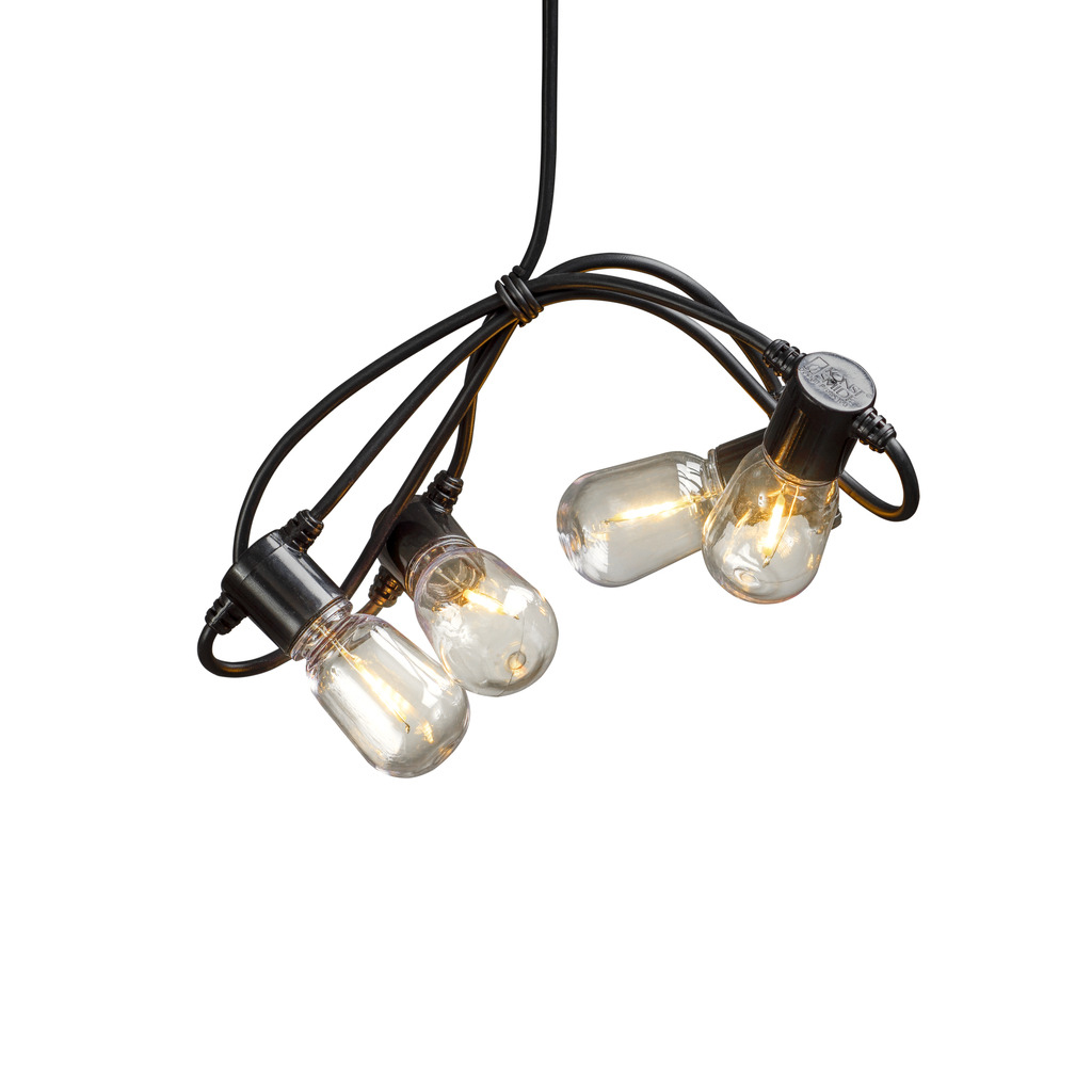 Ljusslinga Gnosjö Konstsmide Partyslinga Startset E27 20 st LED-lampor Amber