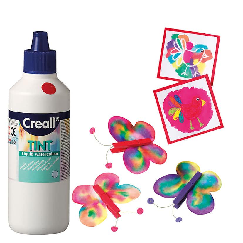 Akvarellfärg ABA Skol Flytande 500 ml Mörkgul