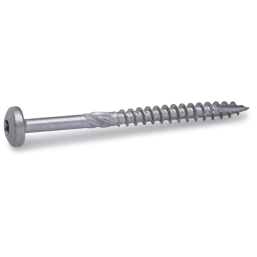 Träskruv FAST TKT Zn-4 Dimension: 6,0x80 mm, Innehåll: 100 st