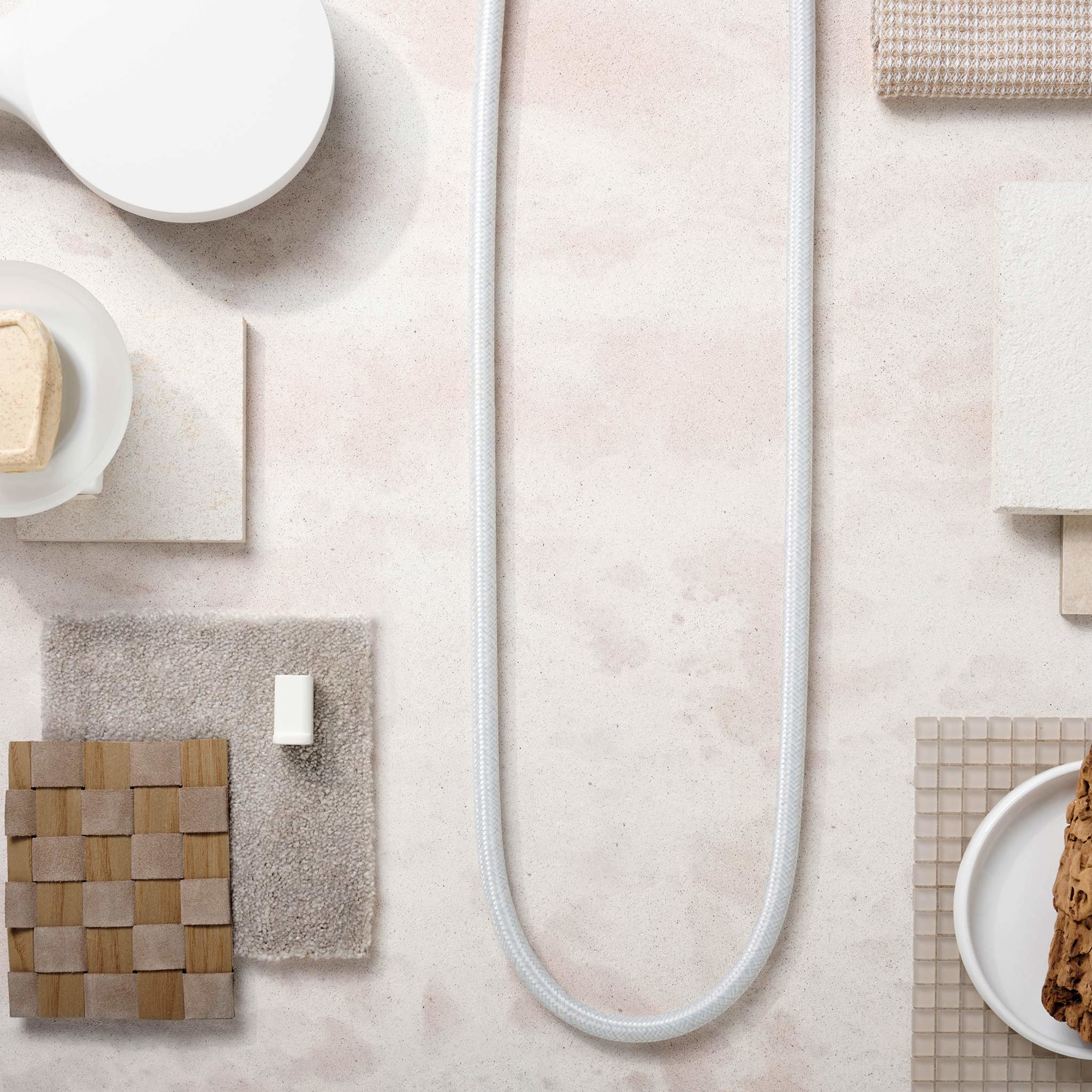 Textilduschslang Hansgrohe Designflex 200 cm