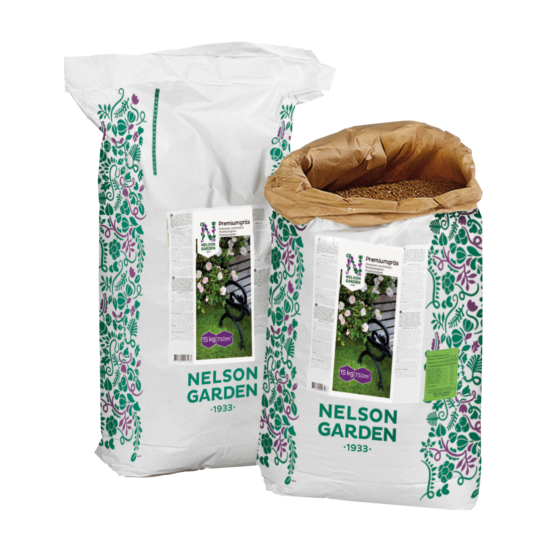 Premiumgräs Nelson Garden Frö