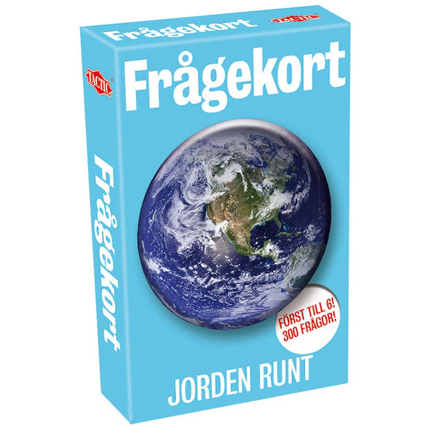 Spel Tactic Frågekort Jorden Runt