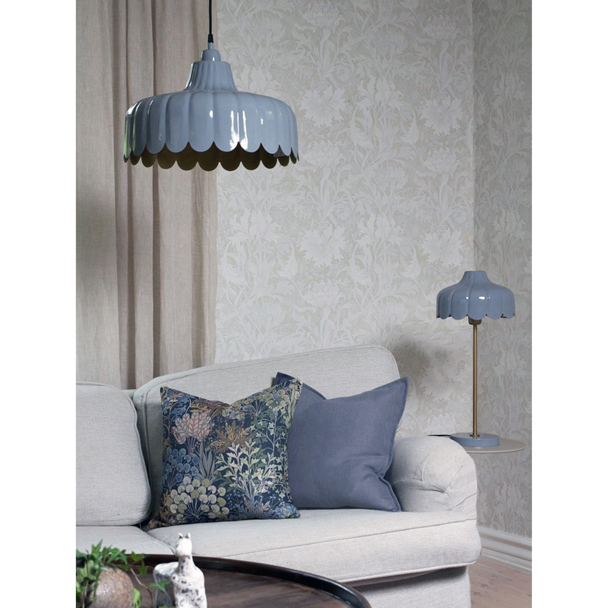 Bordsslampa PR Home Wells med Handgjord Lampskärm 50 cm